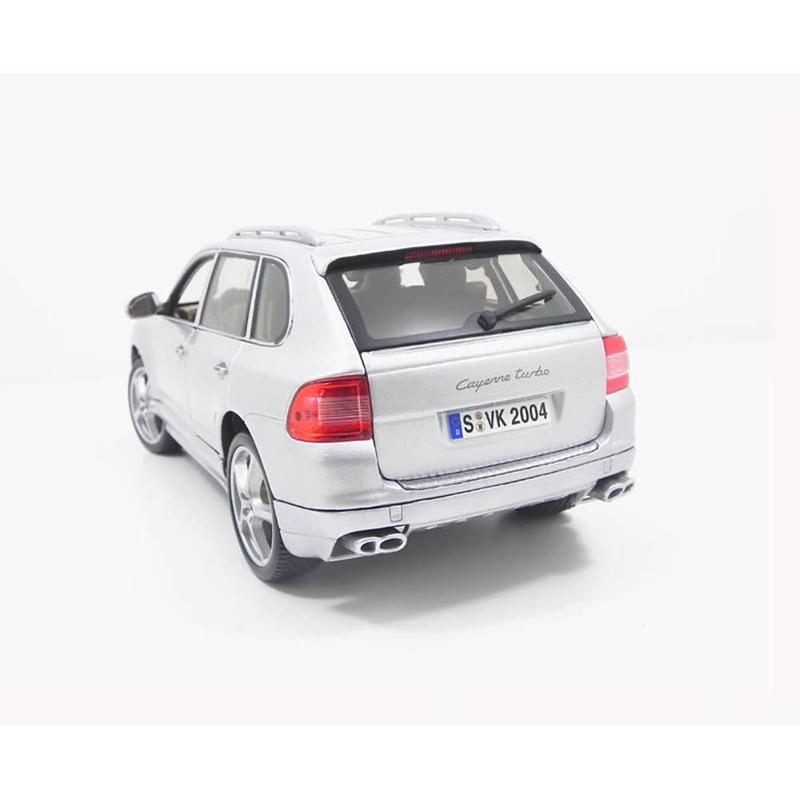 Porsche Cayenne Turbo 1:18 Maisto Prata - Mini Veículos - Magazine